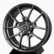 麗車坊 鋁圈 EP14 旋壓 18吋 5孔112, 黑高亮, 1個