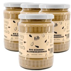 독일 코로 KoRo Sunflower seed 해바라기씨 퓨레 스프레드, 500g, 4개