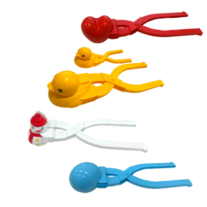 북실북실 스노우볼 메이커 5종 세트 눈오리집게, 대형오리+소형오리+공모양+눈사람+대형하트