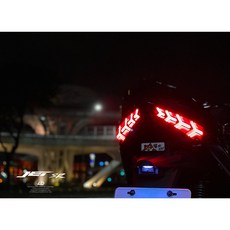 JET SR/SL 導光序列式方向燈, 1個, 戰神尾燈,無需加購