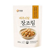 아워홈 메추리알 장조림 200g x 10, 10개