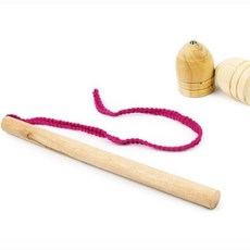 전통 민속 팽이 줄팽이 나무팽이 교육용 놀이, 1개, 상세페이지 참조