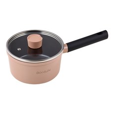 보오든 IH 세라믹 편수냄비, 1개, 모카, 18cm