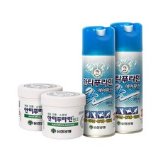 안티푸라민 에어파스 220ml 2개 + 유한양행 안티푸라민 60g 2개 2종 세트, 4개