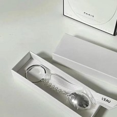 장식용 두뇌발달 여아용 향수 병 모양 키체인 에디션 선물 동일한 실버 백 펜던트 홈 크리스마스, 01 은