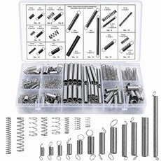 200PCS 압축 확장 스프링세트 산업용 DIY 수리 스프링 키트 1개