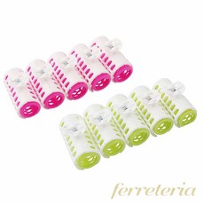 옥이드림 집게 헤어롤 5P 대 머리집게 앞머리구르프 헤어클립