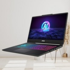 MSI 2024 사이보그 15 코어Ultra7 지포스 RTX 4050, Translucent Black, 512GB, 16GB, WIN11 Home, Cyborg 15 AI A1VEK
