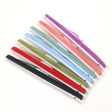 매듭팔찌 만들기 매듭실 세트 / 매듭공예 소원팔찌만들기 DIY 재료, 1mm - 파스텔, 1개