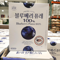 코스트코블루베리 블루베리퓨레100% 스틱 원액, 1박스, 20g