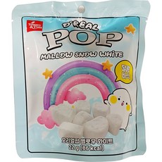 신우통상 오리얼팝 멜로우 화이트 22g 이강산닷컴, 1개