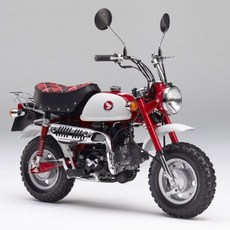 후지미 혼다 몽키 스쿠터 50주년 기념판 빨강 오토바이 프라모델 1:12, 1개