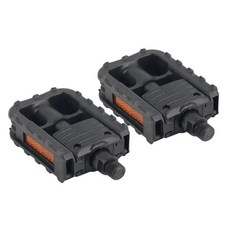 BMX Mountain MTB Beach Cruiser 스쿠터 접이식 자전거 용 Mountain Bicycle Pedal 자전거 액세서, 검은색