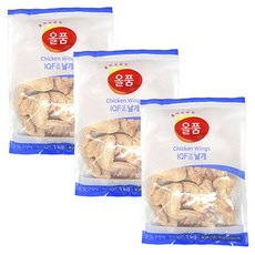 올품 IQF 날개 (닭날개) 1kg 3개