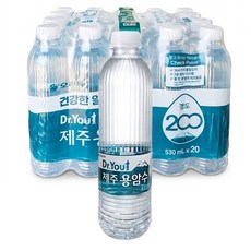 제주용암수, 530ml, 20개