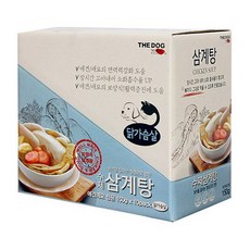 [10+5]더독 수제 삼계탕 삼계죽 150g, 15개, 수제삼계탕