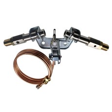 싱글 구리 와이어 듀얼 연료 파일럿 ODS 어셈블리 NDD0308X800/24-3508- 800 ProCom 벤트 프리 난로 열전대에 적합, 싱글 구리 와이어 듀얼 연료 파일럿 ODS 어셈블리 N