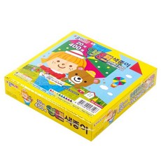 400매 양면 색종이 20색 1P 종이접기 창의력 놀이saj2+9RGz