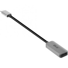 클럽 3D CAC-1567 USB 타입 C에서 DisplayPort™ 1.4 어댑터 4K 120Hz 8K 60Hz DSC1.2 HBR3 M/M, 클럽 3D CAC-1567 USB 타입 C에서 Disp