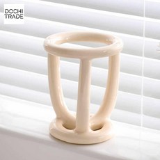 욕실 화장실 칫솔 치약 홀더 두가지색 1개, 크림색 × 1개