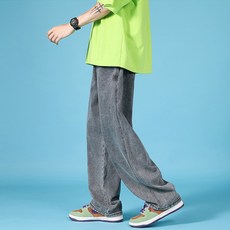 Codycoach 男式 King's Jeans 半寬丁字褲直筒牛仔褲