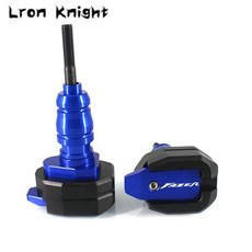 오토바이 낙하 보호 프레임 슬라이더 페어링 가드 충돌 방지 패드 프로텍터, 색상: 1. FAZER Blue