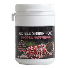 아쿠아시스템 YB 레드비 슈림프 사료 (새우전용사료) 10g, 1개
