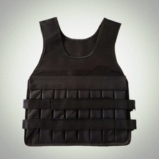 중량 조끼 트레이닝 런닝 푸쉬업 모래주머니 운동 가중, 2. 블랙 가중 샌드 슈트 6kg 철 샌드