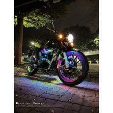 HONDA CB350 APP炫彩底燈 手機控制 氣氛燈 LED底燈, 腳踏下方
