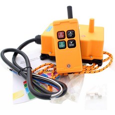 4 키 크레인 산업용 리모컨 무선 송신기 푸시 버튼 스위치AC110V, 4(12-24V) 2