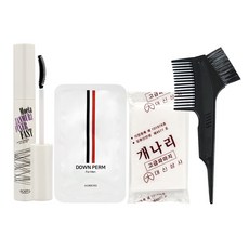 셀프 잔머리펌 세트 여자 잔머리정리 앞머리 셀프펌 애교머리, 1개, 12ml