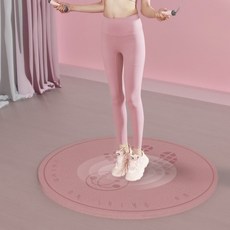 줄넘기매트 고밀도쿠션 소음완화 충격흡수 바닥보호