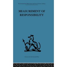 (英文圖書)Measurement of Responsibility: A Study of Work Payment and Individual Capacity 精裝版, Routledge, 英文