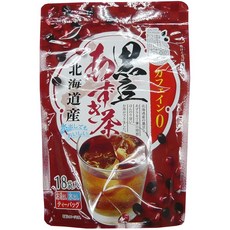 건차관 홋카이도산 검은콩 팥차 18티백 108g 카페인없는 구수한 볶은 팥 검정콩차