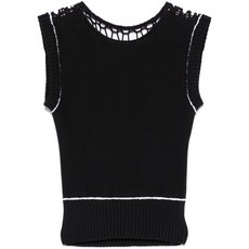 MM6메종마르지엘라 오픈 니트 베스트