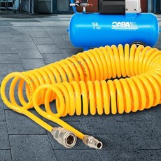 코일에어호스 10mm -타카 릴 콤프레셔 연결 호수 고압 ssu+30406uY