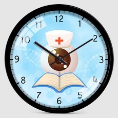 헬스장 벽시계 스포츠 아날로그시계 개성 프레임, 4. 10인치 R889 검은바늘 검정