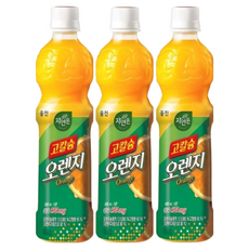 웅진식품 자연은 웅진 고칼슘오렌지 pet, 1.5L, 6개