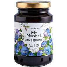 마이노멀 저당 저칼로리 블루베리잼, 320g, 1개