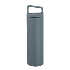 304不鏽鋼提手保溫杯 戶外便攜運動水壺, 灰色 - 噴塑, 1套, 500ml