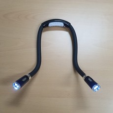두손자유 목걸이 캠핑등 넥라이트 LED랜턴 2EA, 블루