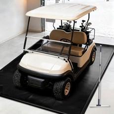 HolaDream 미끄럼 방지 차고 바닥 매트222.9 x 45.7cm7피트 9 18인치 고무 와이퍼 및 고정 모서리가 있는 업그레이드된 PVC 보관 매트 - 자동차 SUV, 7' x 9'