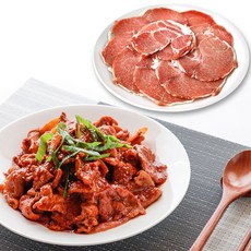 (배터짐)제육용 돼지목살 슬라이스 제육고기 (일요일&당일발송), 1kg, 1개
