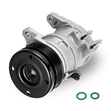 SYKRSS 68343 Air Conditioning A/C Compressor with Clutch Compatible with Chrysler Aspen 2007-2008