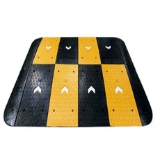 국산 조립식 과속방지턱 2M 배송비착불 저충격과속방지턱 도로과속방지턱, 노랑몸통