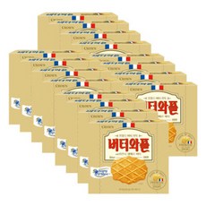 크라운 버터와플 with 이즈니생메르 버터 158gx16개(1box), 158g