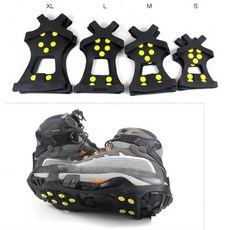 10齒登山防滑釘鞋套 冰爪鞋套 雪地專用 腳套 多款尺寸
