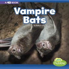 Vampire Bats: A 4D Book Hardcover, Pebble Books