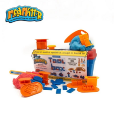 Mad Mattr 瘋狂博士MM沙-城堡建築工程組，兒童益智玩具，培養創造力與空間概念, 城堡建築工程組, Red,Blue, 1個