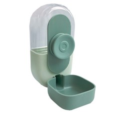 寵物自動餵食器 飲水器, 1個, 寵物來了 懸掛式自動飲水器-綠